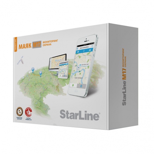 Поисково-мониторинговый маяк StarLine M17 GPS-ГЛОНАСС
