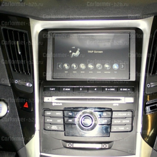 Штатная магнитола для Hyundai Sonata YF фото 4