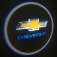 Подсветка в двери с логотипом Chevrolet
