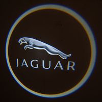 Подсветка в двери с логотипом Jaguar