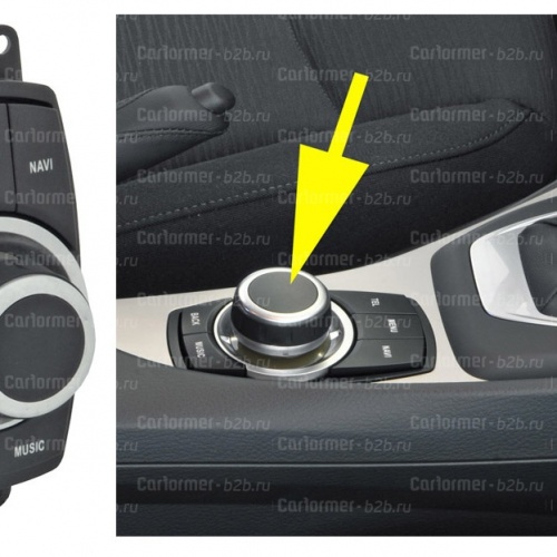 Штатная магнитола для BMW X1 2012+ с iDrive джойстиком фото 5