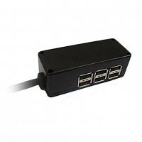 Активный автомобильный USB хаб (6 портов)