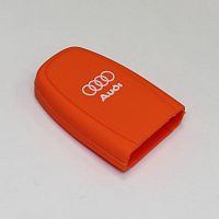 Силиконовый чехол для ключа зажигания Audi SMART оранжевый