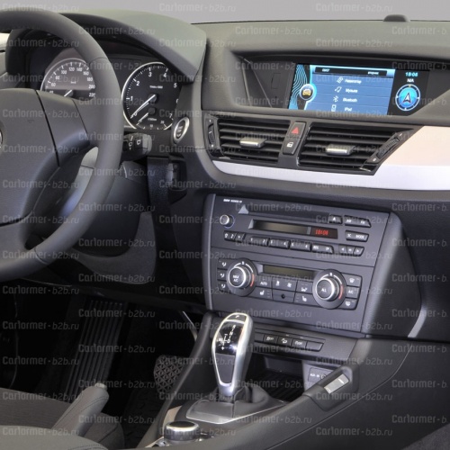 Штатная магнитола для BMW X1 2012+ с iDrive джойстиком фото 2