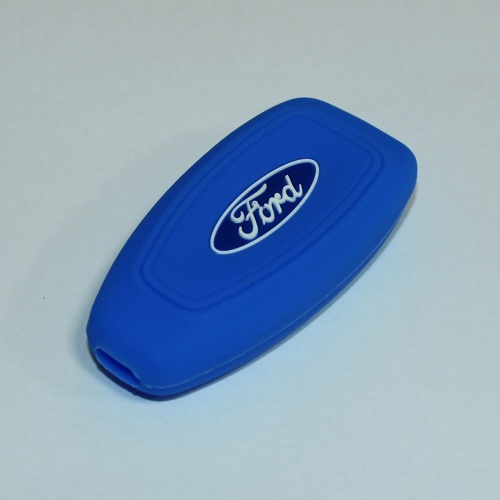 Силиконовый чехол для ключа зажигания Ford SMART синий