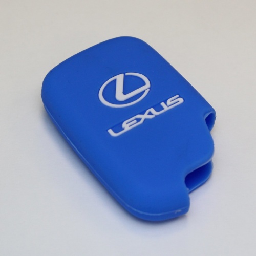 Силиконовый чехол для ключа зажигания Lexus Smart синий