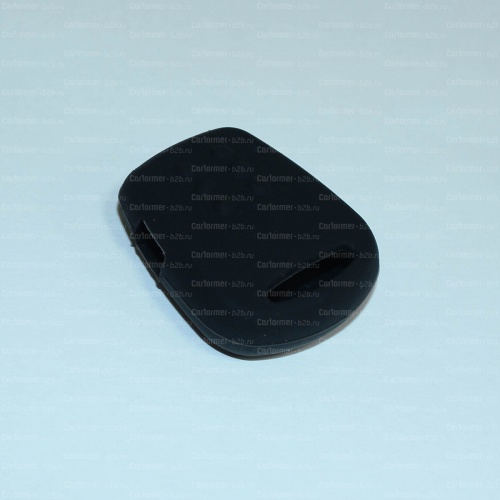 Силиконовый чехол для ключа зажигания Hyundai (тип 4) черный фото 2