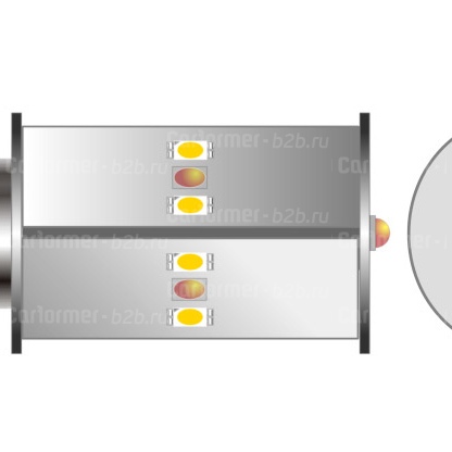Светодиодная лампа Carformer BAU15S-WY (комплект 2 лампы + 2 блока) фото 3
