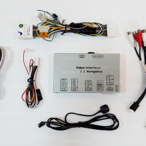 Видеоинтерфейс (транскодер) для Mazda 3 штатным монитором (FS) фото 2