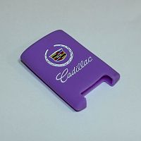 Силиконовый чехол для ключа зажигания Cadillac Smart фиолетовый