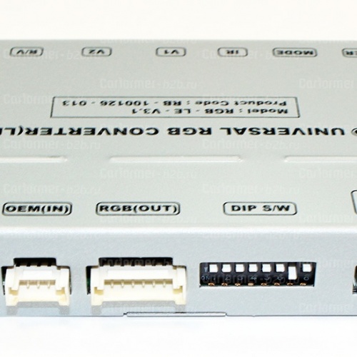 Видеоинтерфейс (транскодер) для автомобилей с RGB видео сигналом RGB LE (QD) фото 2