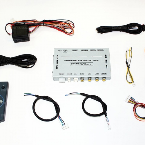 Видеоинтерфейс (транскодер) для автомобилей с RGB видео сигналом RGB LE (QD) фото 4