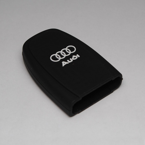 Силиконовый чехол для ключа зажигания Audi SMART черный