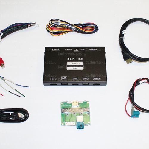 HDMI видеоинтерфейс (транскодер) для BMW F серии с парковочным ассистентом (AX) фото 3