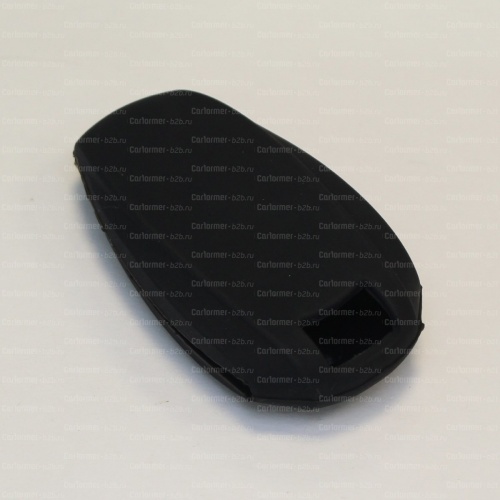 Силиконовый чехол для выкидного ключа зажигания Volkswagen (тип 4) черный фото 2