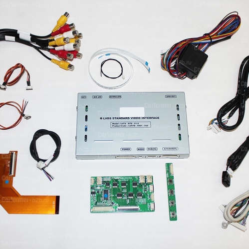 Видеоинтерфейс (транскодер) для Skoda с головным устройством RCD 510 Delphi (QD) фото 2