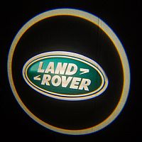 Подсветка в двери с логотипом Land Rover
