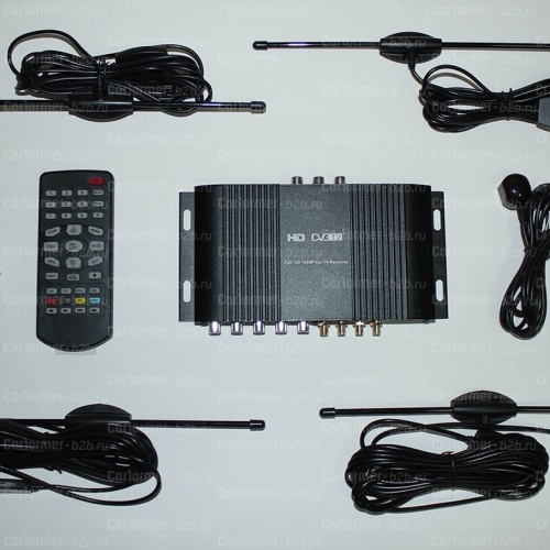 Цифровой ТВ тюнер стандарта DVBT-2, до 150 км/час, с HDMI выходом, USB плеером и RCA видео входом фото 3