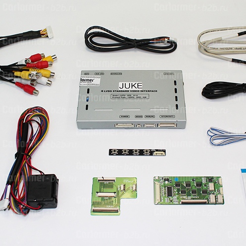 Видеоинтерфейс (транскодер) для Nissan Juke с магнитолой Nissan Connect (QD) фото 2