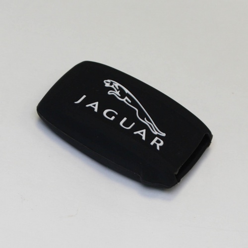 Силиконовый чехол для ключа зажигания Jaguar Smart черный
