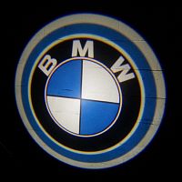 Подсветка в двери с логотипом BMW
