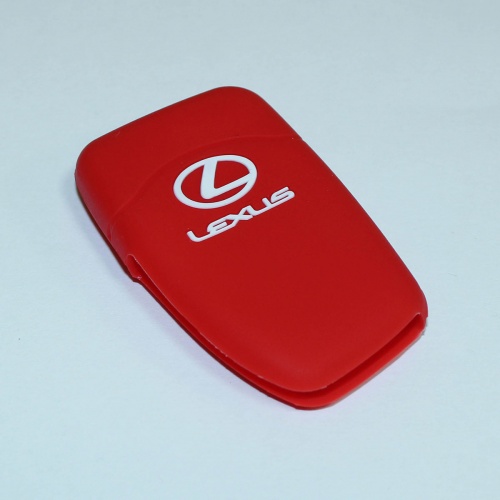 Силиконовый чехол для ключа зажигания Lexus Smart красный