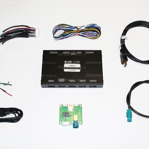 HDMI видеоинтерфейс (транскодер) для Mercedes Benz с парковочным ассистентом (AX) фото 2