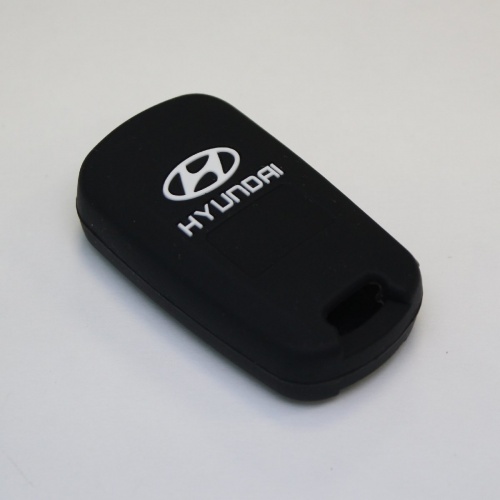 Силиконовый чехол для ключа зажигания Hyundai черный