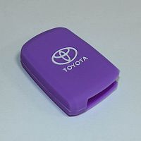 Силиконовый чехол для ключа зажигания Toyota (тип 7) фиолетовый