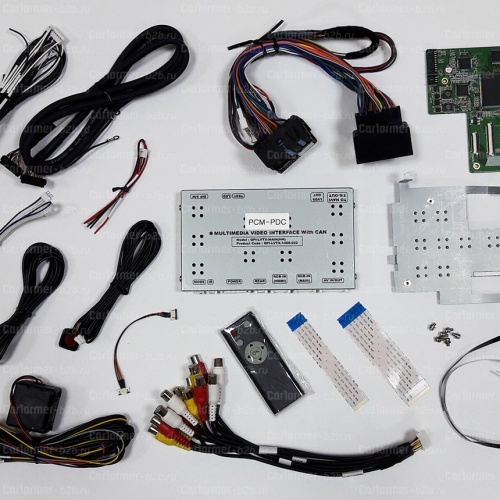 Видеоинтерфейс (транскодер) для Porsche PCM 3.1 с парковочным ассистентом (QD) фото 2