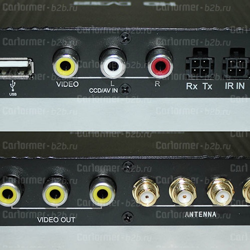 Цифровой ТВ тюнер стандарта DVBT-2, до 150 км/час, с HDMI выходом, USB плеером и RCA видео входом фото 2