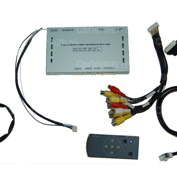Видеоинтерфейс (транскодер) для BMW E и F серии 2009+ (круглый коннектор) (QD) фото 2