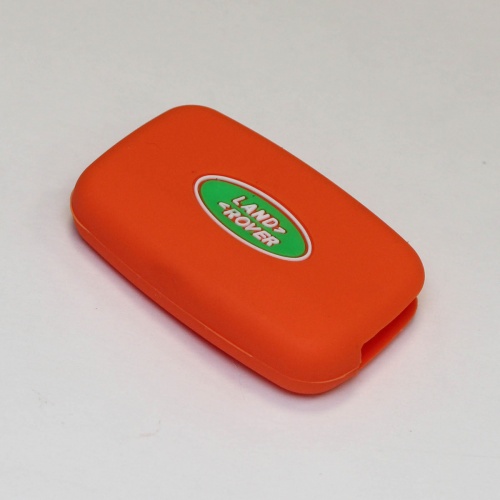 Силиконовый чехол для ключа зажигания Range Rover Smart оранжевый