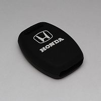 Силиконовый чехол для ключа зажигания Honda (тип 5) 2 кнопки черный