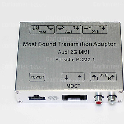 Адаптер AUX для Porshe c PCM 2.1 для вывода звука на штатные динамики фото 2