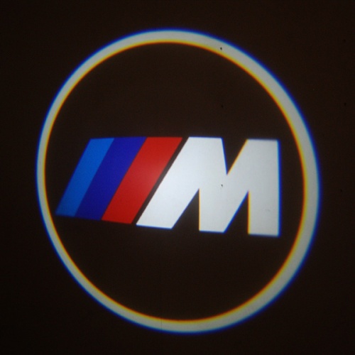 Подсветка в двери с логотипом BMW M серия