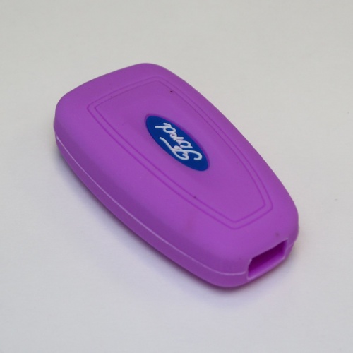 Силиконовый чехол для ключа зажигания Ford фиолетовый
