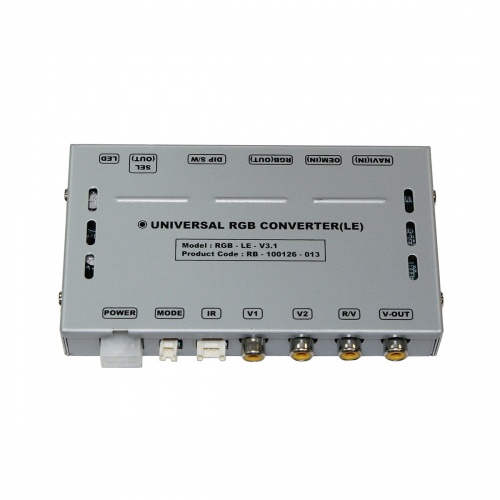 Видеоинтерфейс (транскодер) для автомобилей с RGB видео сигналом RGB LE (QD)