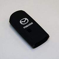 Силиконовый чехол для ключа зажигания Mazda Smart черный