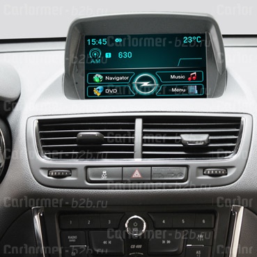 Штатная магнитола для Opel Mokka 2012+ с большим штатным монитором фото 2